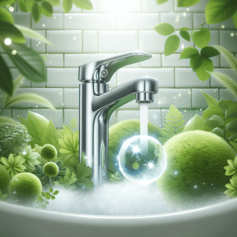 Green Cleaning for Sparkling Faucets