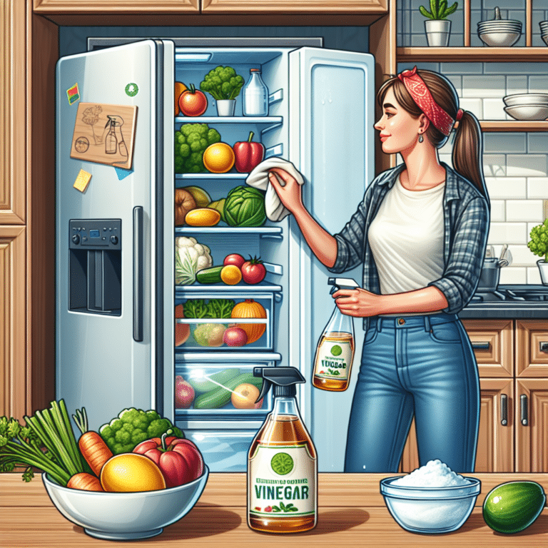 Cleaning Your Fridge with Vinegar: A Natural Approach