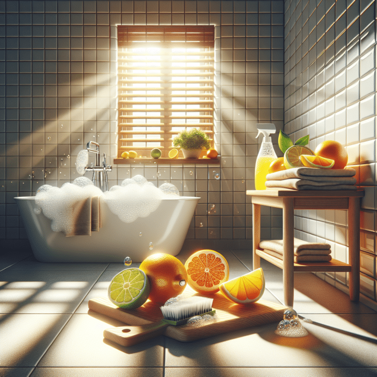 How to Clean Your Bathroom with Citrus