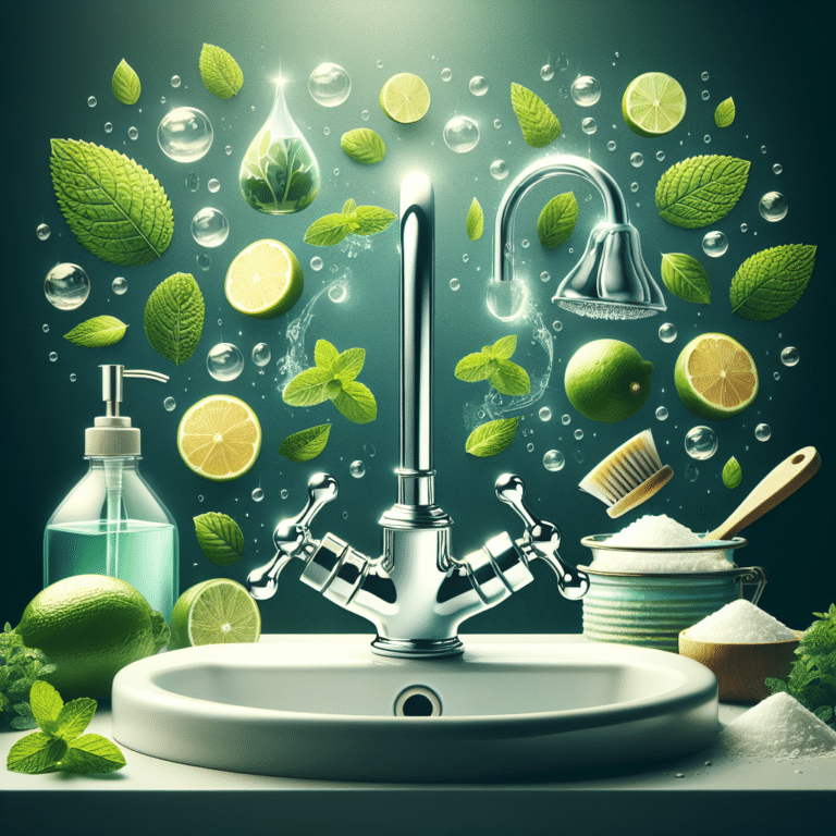 Green Cleaning for Sparkling Faucets