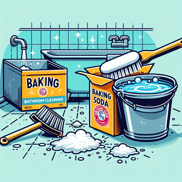Using Baking Soda for Bathroom Cleaning