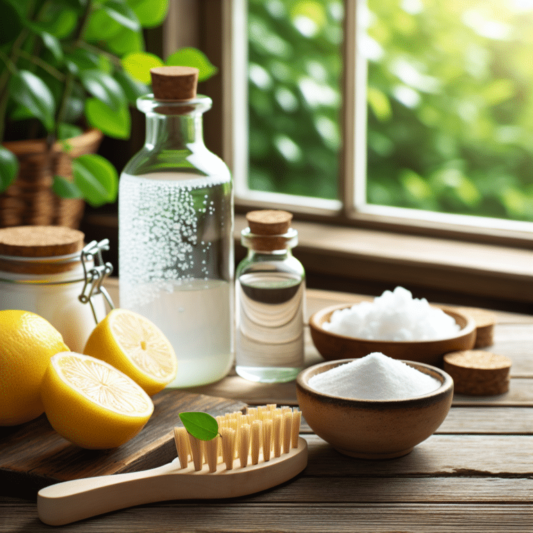 Creating Homemade Eco-friendly Toilet Scrubs