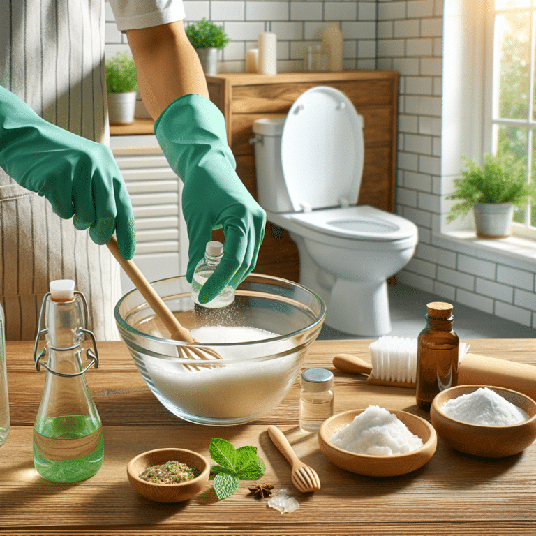 Creating Homemade Eco-friendly Toilet Scrubs