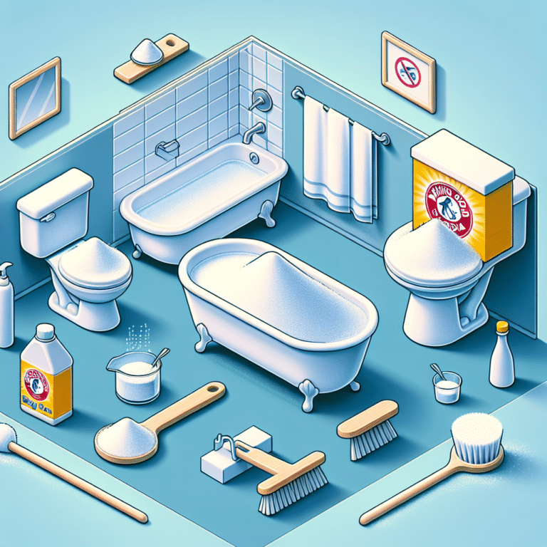 Using Baking Soda for Bathroom Cleaning