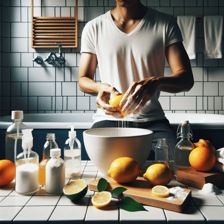 How to Make Eco-friendly Bathroom Cleaners at Home