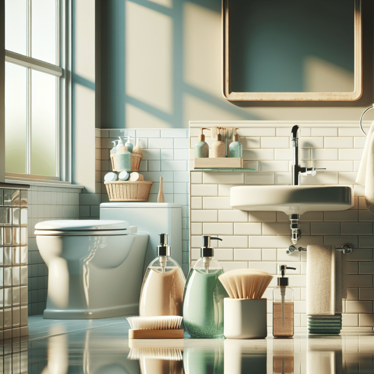 How to Clean a Bathroom Without Harsh Chemicals