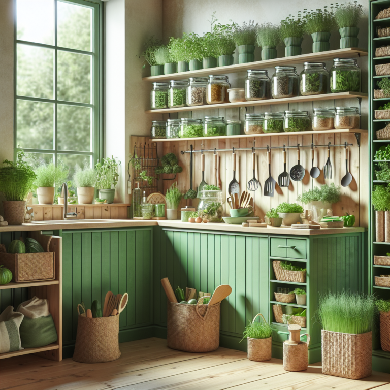 Embrace Green Kitchen Organization