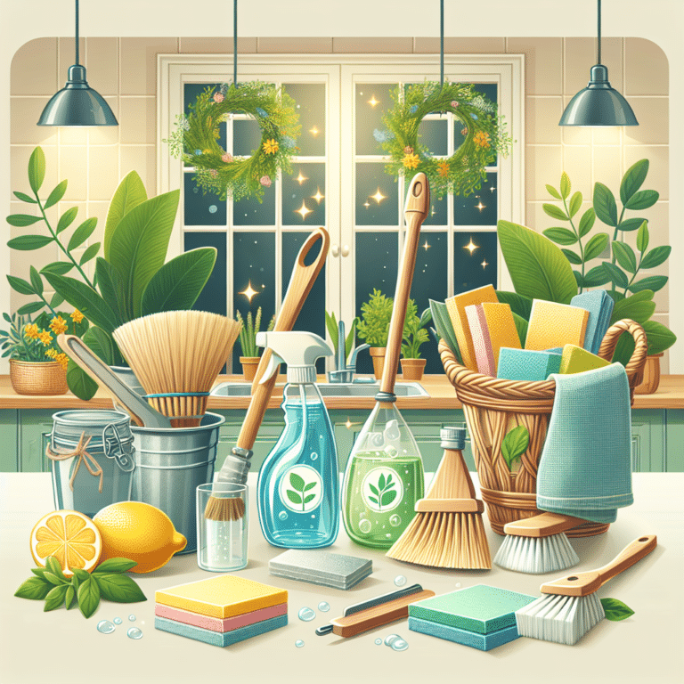 Plastic-free Home Cleaning