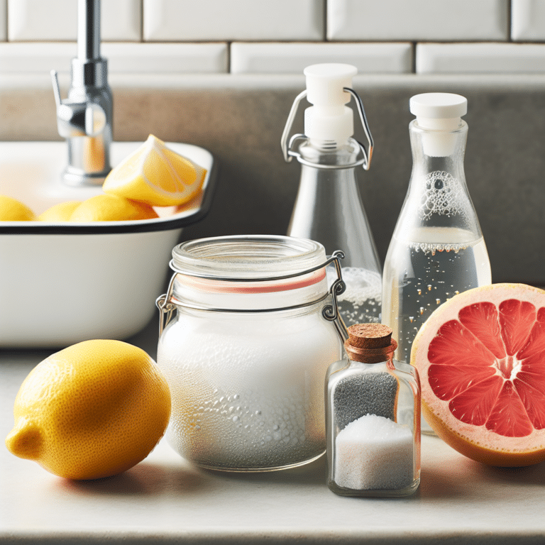 Natural Sink Cleaner Recipes