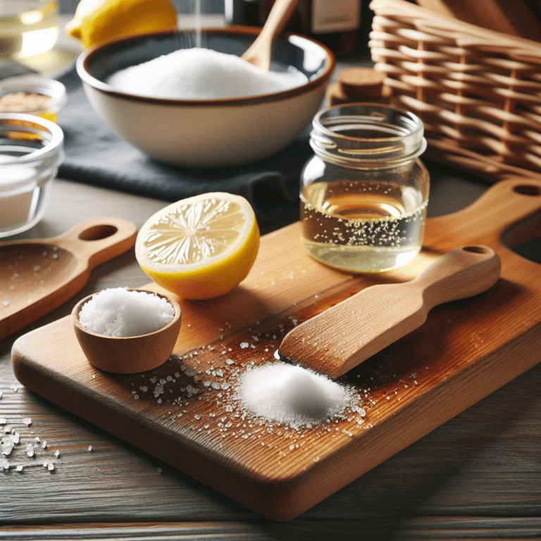How to Naturally Clean Cutting Boards