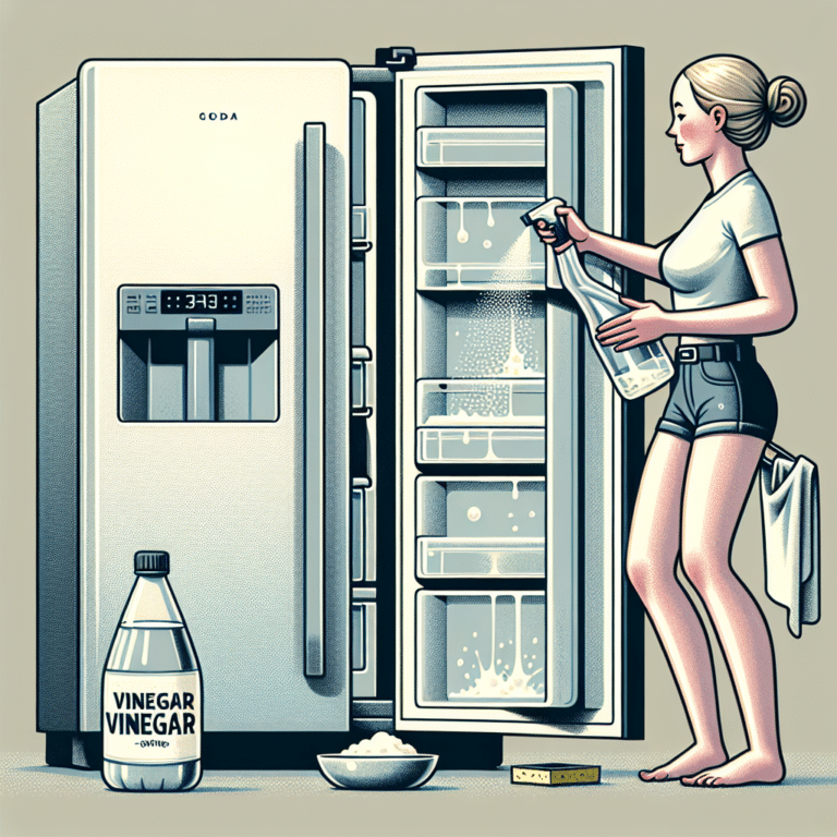 Cleaning Your Fridge with Vinegar