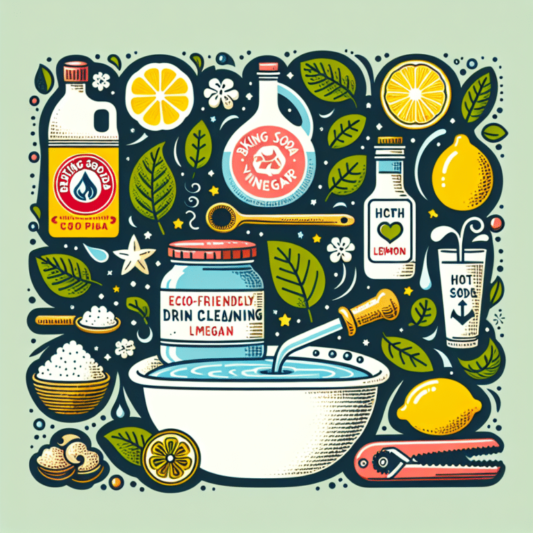 DIY Natural Drain Cleaners: An Eco-Friendly Approach