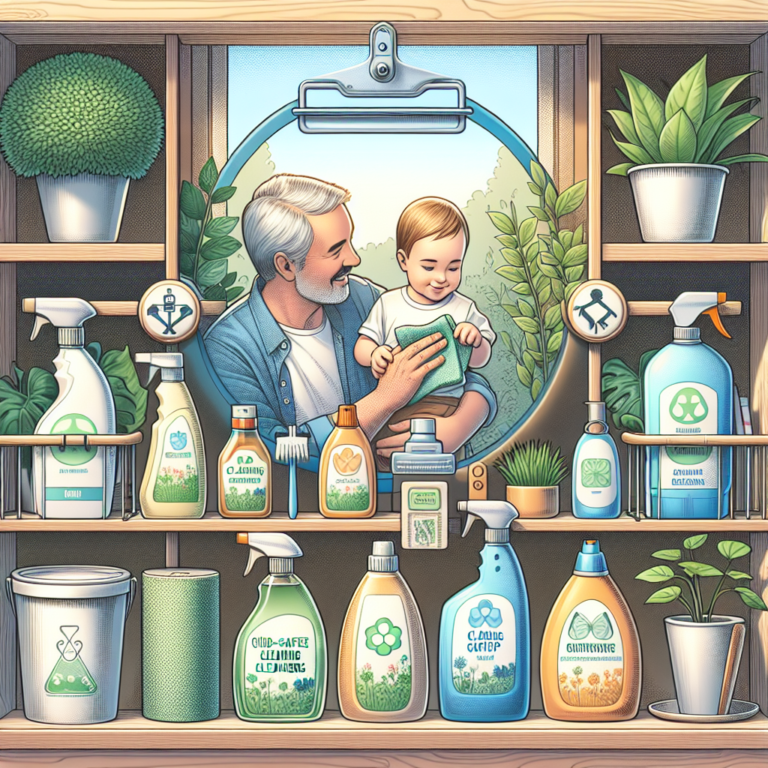 Child-Safe Cleaners for Worried Parents