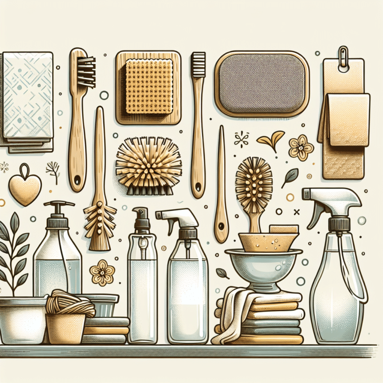 The Guide to a Plastic-Free Kitchen Cleaning".