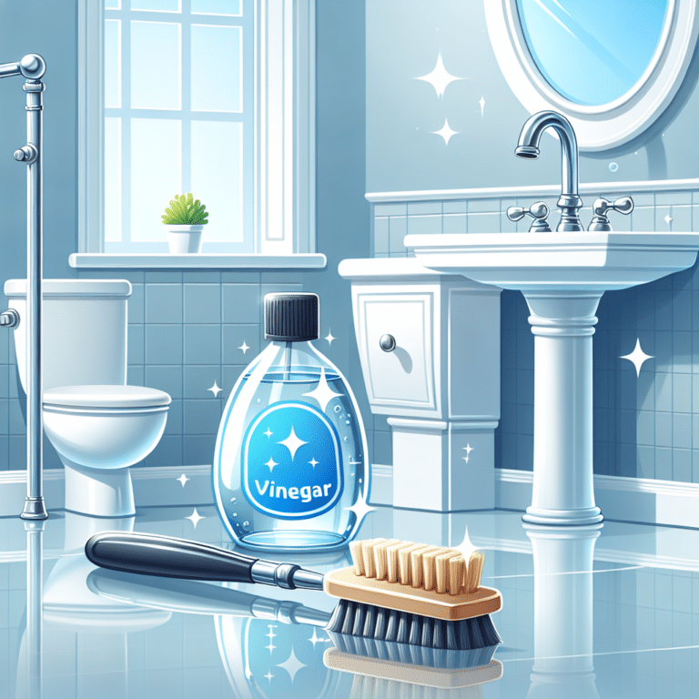 How to Clean Bathroom with Vinegar