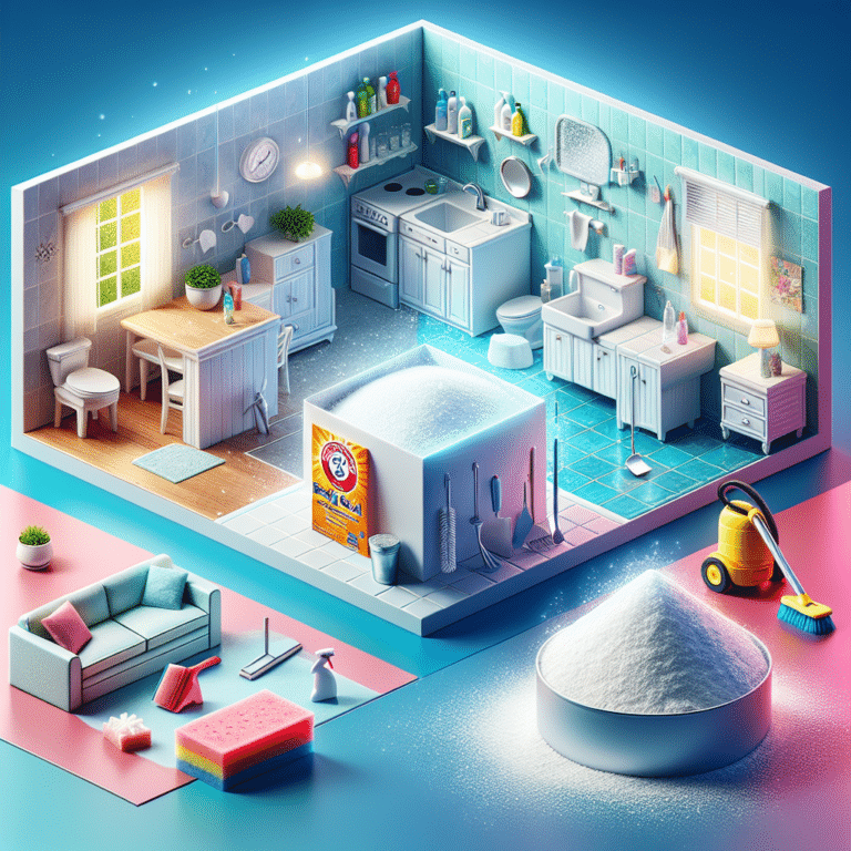 Baking Soda Cleaning Tips for Every Room