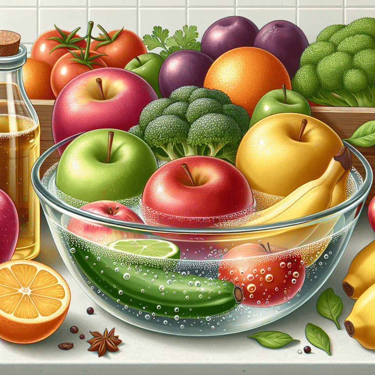 How to Make a Natural Fruit and Veggie Wash