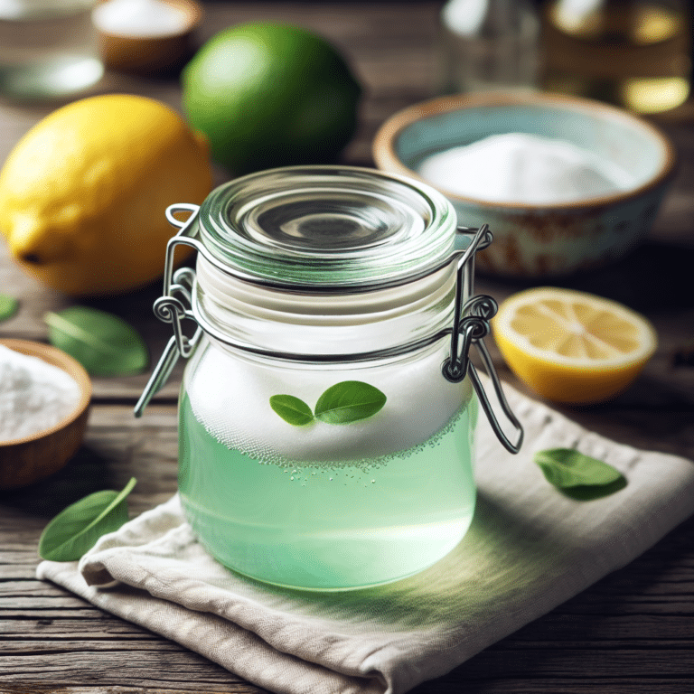 Natural Toilet Cleaner Recipe