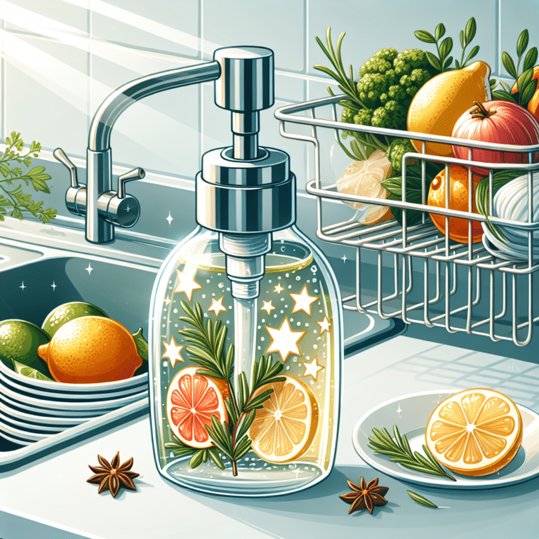 A Fresh Approach to Dishes with Homemade Natural Dish Soap